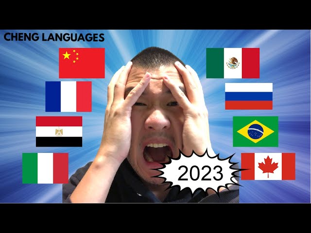 Chinese polyglot speaking 8 languages!! (2023)