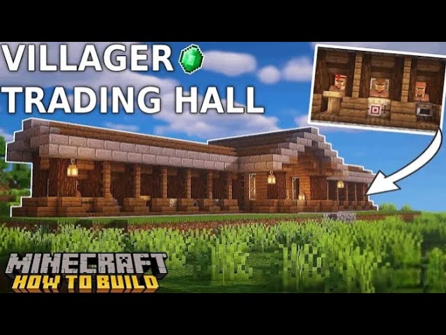 I Made An Epic Villager Trading Hall In Minecraft 🥳 (#16)