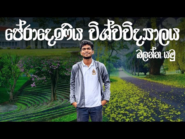 ලංකාවෙ ලස්සනම කැම්පස් එක බලන්න යමු .. // University Of Peradeniya #vlog #visit