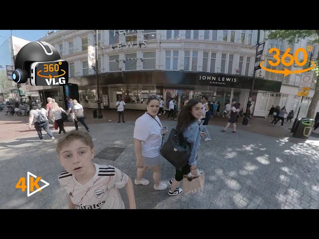 READING TOWN CENTRE  VIDEO IN 360° VIEW 🇬🇧🤗