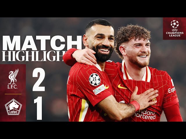 HIGHLIGHTS: Liverpool vs Lille | Salah & Elliott guarantee UCL progress! ⚽️