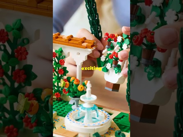 Lego Fountain Garden Review