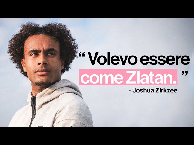 Joshua ZIRKZEE Interview | street football, Bologna and Manchester United 🌷⚽