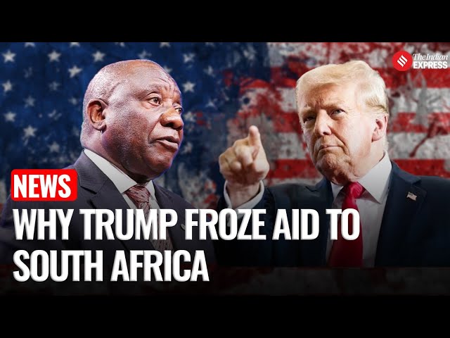 Trump Freezes US Aid to South Africa Over Land Law, Calls It ‘Shocking Disregard’ for Rights