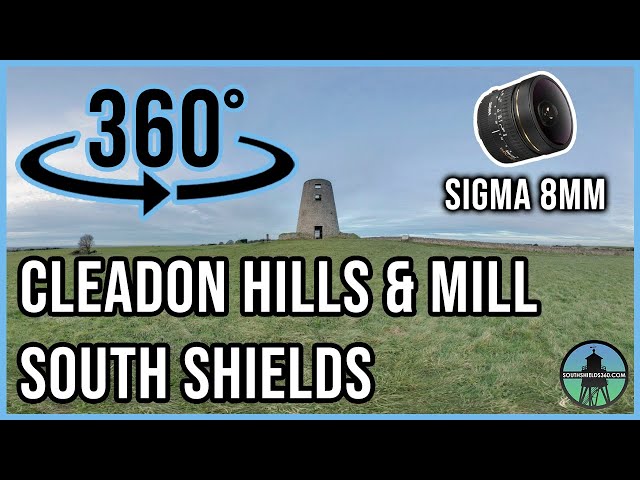 Cleadon Windmill and Hills, South Shields, England - 360 Degree Photography | Sigma 8mm Fisheye Lens