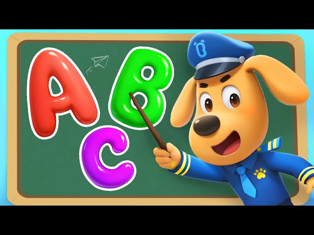 ABC Learn English Alphabet with Sheriff Labrador and Dobie | Kids Cartoons