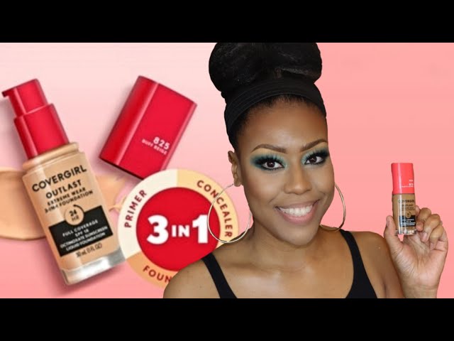 CoverGirl Outlast Extreme Wear 3 in 1 Foundation 💞 New Drugstore Makeup 2021