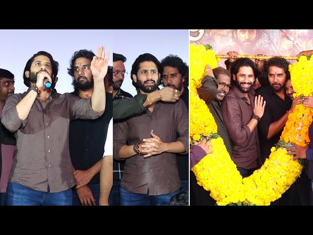 Naga Chaitanya and Thandel Team Visits Theater In Vijayawada | #Thandel Success Tour