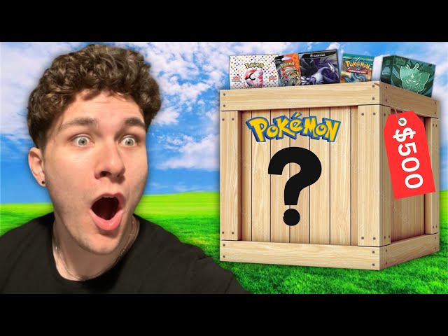 I Pulled A $100 Pokemon Card From My Birthday MYSTERY BOX!