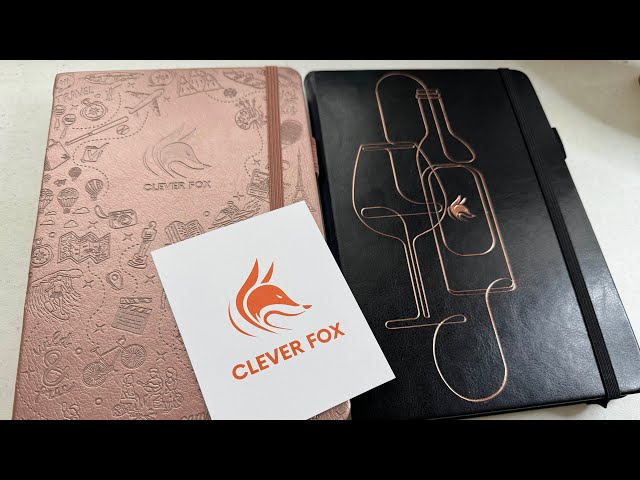 🦊 Clever Fox Planner Review & Unboxing: Bucket List Journal + Wine Diary 🍷