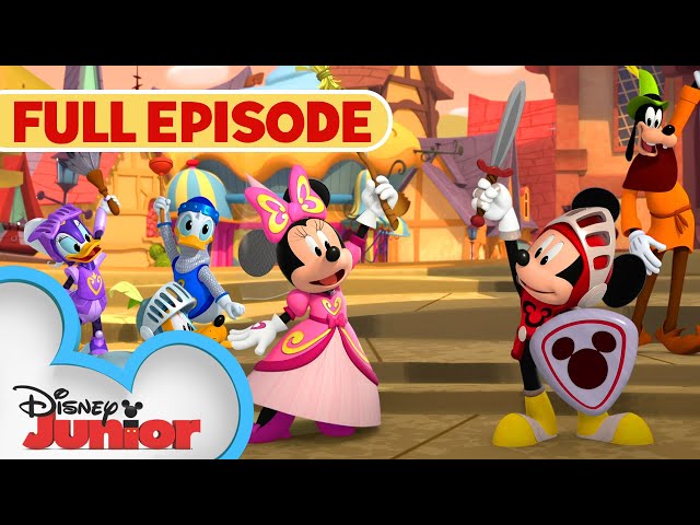 Mickey Mouse Funhouse First Full Episode | S1 E1 | Mickey the Brave! | @disneyjr