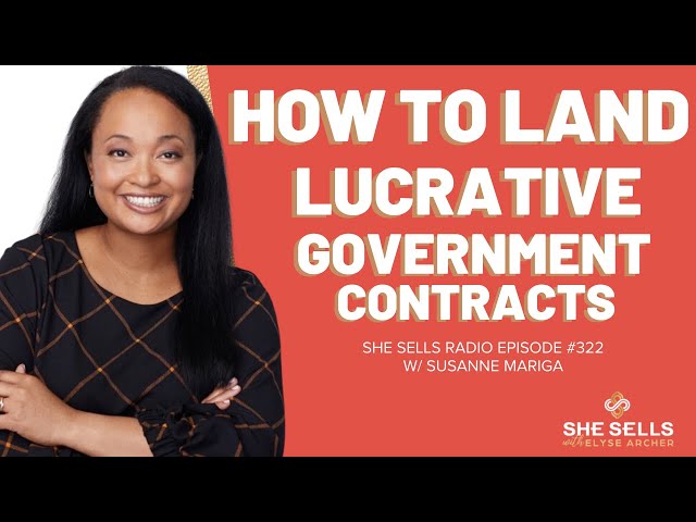 How to Land Lucrative Government Contracts with Susanne Mariga