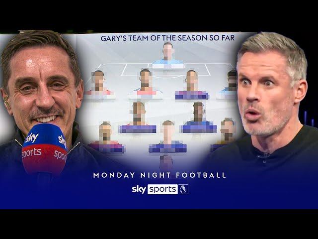 "Are you serious?" 😡 | Neville & Carragher disagree on their teams of the season so far