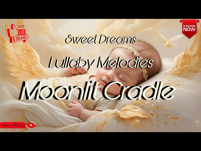 Peaceful Moonlit Cradle: Mom & Baby Bedtime Lullaby 🌜💤