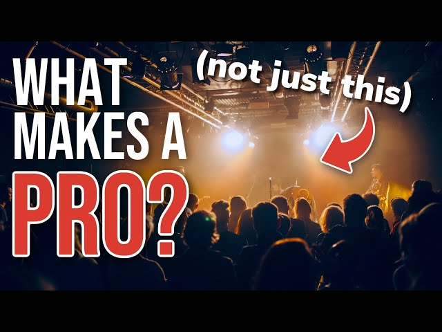 What Makes A Pro Guitarist?