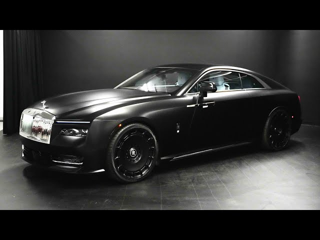 2024 Rolls-Royce Spectre Matte Black - Walkaround in 4k