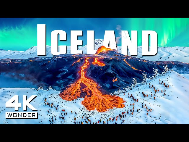 WONDERS OF ICELAND | The Land of Fire and Ice with Relaxing Music [4K Ultra HD]