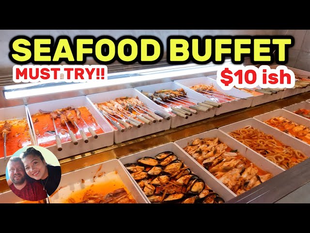 All you can eat seafood buffet in Phnom Penh | Cambodia Buffet Food Review