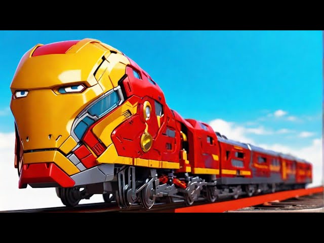 Ironman Cartoon Train - Toy Factory