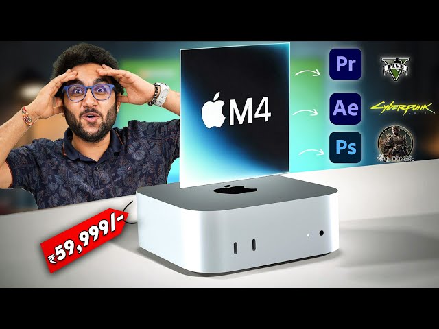 Apple Mac Mini M4 - Power, Performance & Affordability Combined!