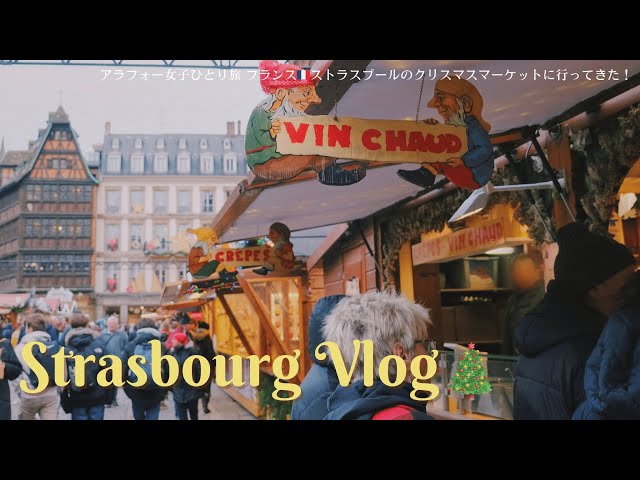 My solo trip to Strasbourg Christmas market, France / Street food / Ornament / Alsace / Souvenir