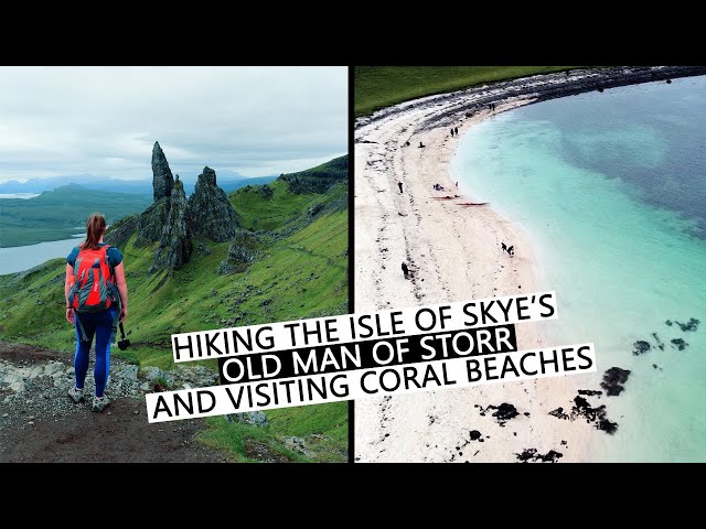 Old Man of Storr + Coral Beaches | Hiking on the Isle of Skye Scotland