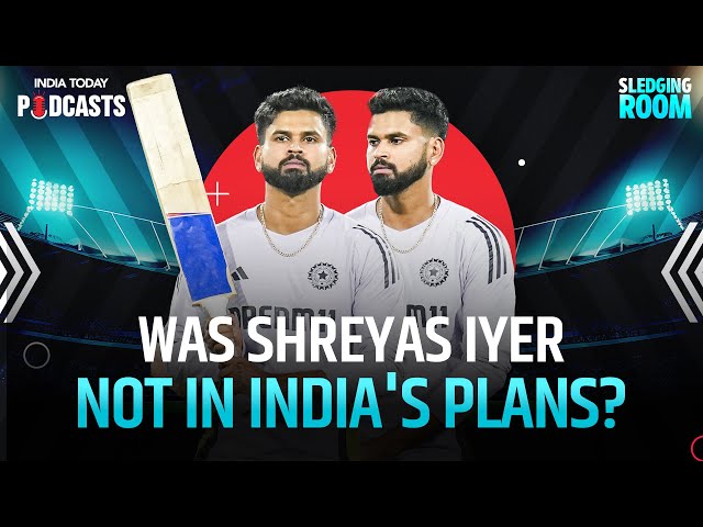 Champions Trophy: Shreyas Iyer's shocking claim exposes India's problem | Sledging Room, S2 Ep 76