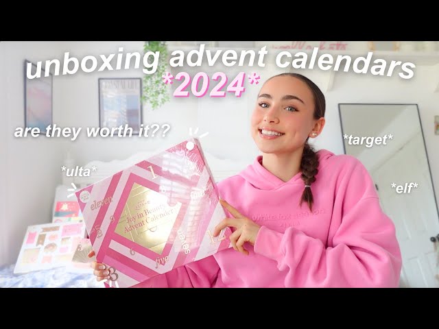 unboxing VIRAL advent calendars so you don't have to *2024*