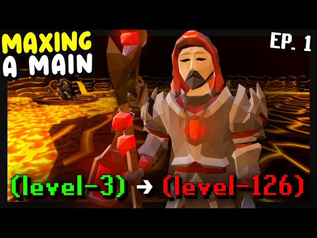 MAXING my FIRST MAIN ACCOUNT!! [Ep. 1] | MAXING A MAIN - Old School RuneScape (OSRS)