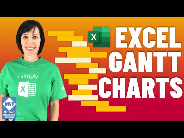 Easy Excel Gantt Charts - Perfect for Project Management