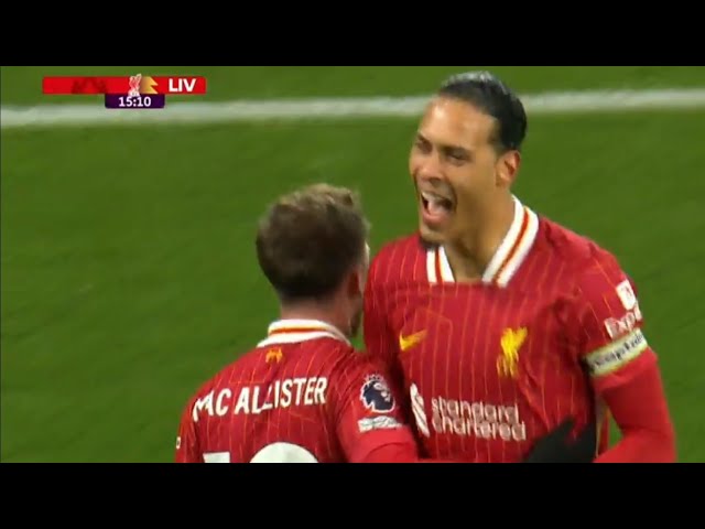 Alexis Mac Allister Goal | Everton vs Liverpool 2-2 | Highlights | PremierLeague 2024/25