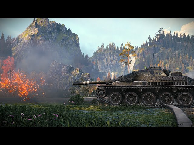 AMX Cda 105: 적절한 장소, 적절한 시간 - World of Tanks