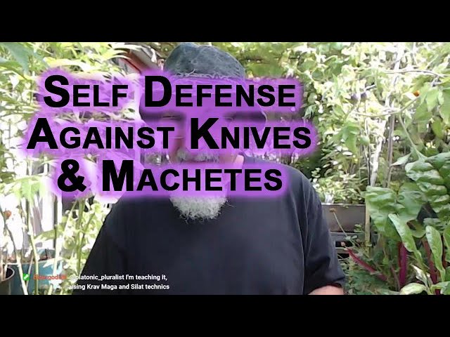 Self Defense Against Knives & Machetes: Survival Advice