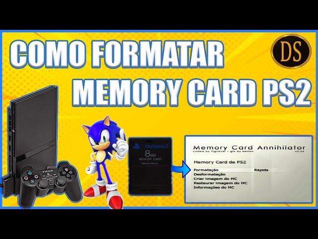 Como Formatar Memory Card ps2