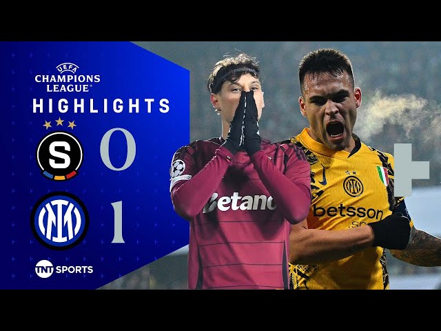 Martínez Nets Winner In Prague 😮‍💨 | Sparta Prague 0-1 Inter | UEFA Champions League Highlights