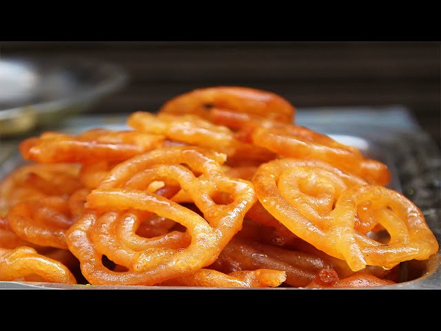 Delicious Jalebi of Islamabad | Street Style Jalebi Recipe | Grato Jalebi #Shorts