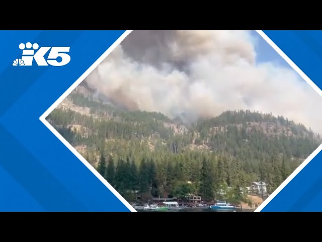 'It's like a war zone': Stehekin businesses impacted by Pioneer Fire during busiest months of the ye