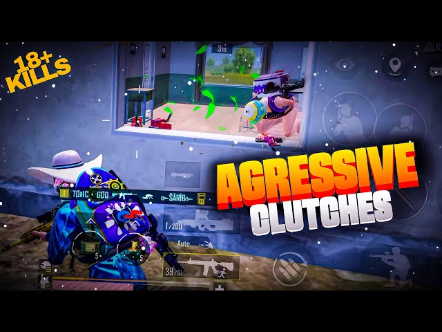 AGRESSIVE CLUTCHES 💥| BGMI Highlight | NEW EVENT