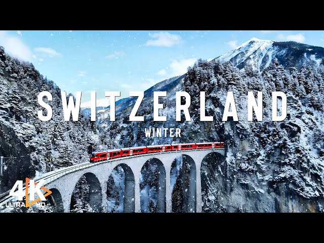 Winter in Switzerland 4K Ultra HD | Discover winter in the most beautiful village in Europe