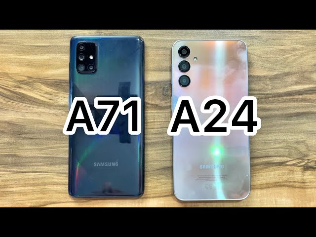 Samsung Galaxy A24 vs Samsung Galaxy A71