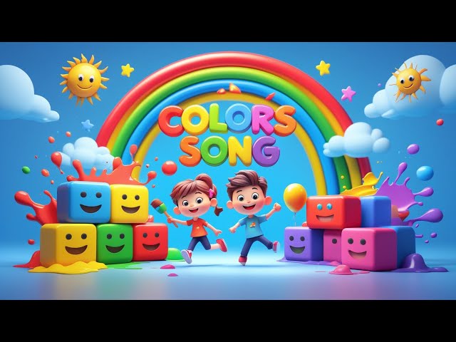 Colors Song | Colors Song 🎨for Kids | Fun & Happy Learning Song.. !🖍️