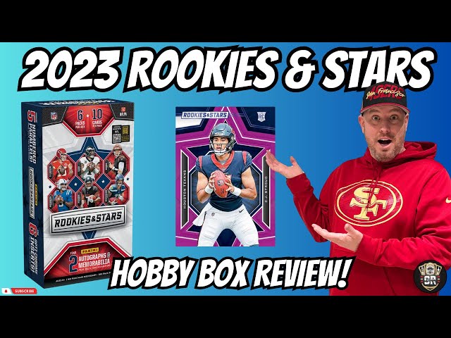 2023 ROOKIES & STARS FOOTBALL 🏈 HOBBY BOX REVIEW ✨ IS IT WORTH $350💰⁉️