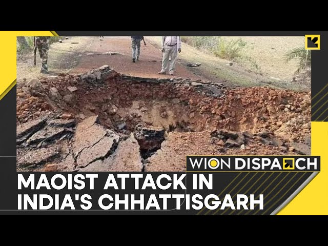 India: 9 Killed As Maoists Attack Security Vehicle in Chhattisgarh | WION Dispatch