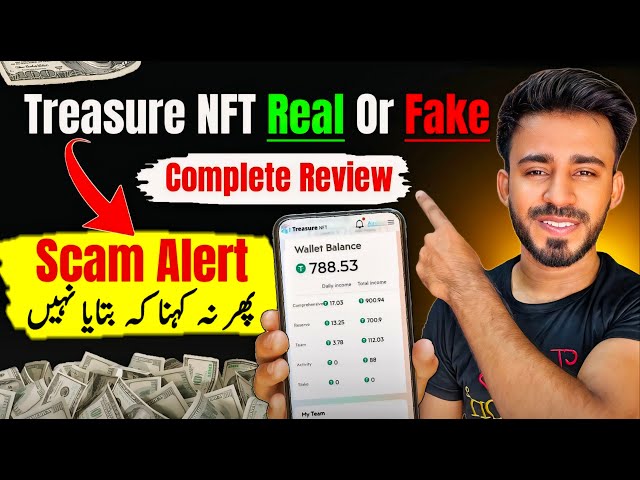 Treasure NFT Real Or Fake ? | Treasure NFT Earning App Complete Review