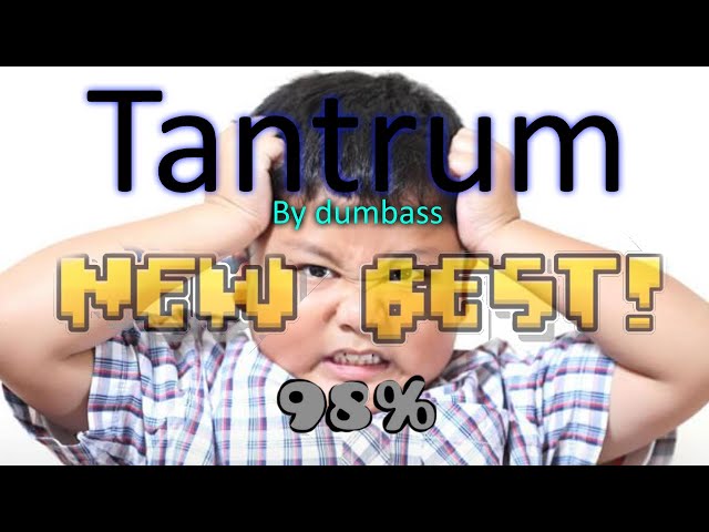 I almost fluked an Extreme Demon from 1%... (Tantrum by DanZmeN and more) - First Victor