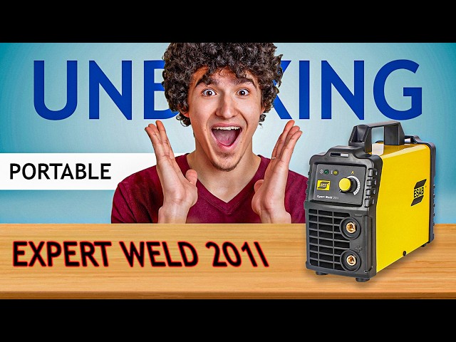 Esab Xpert Weld 201I Inverter(Igbt) Portable Welding Machine Unboxing and Testing