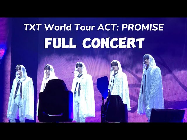 [4K] Full Concert, Tomorrow X Together ACT: PROMISE World Tour, 05/14/2024, Tacoma.