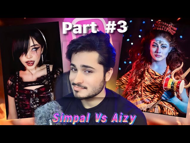 Simpal Kharel Vs Aizy Daizy Viral Transitions(Part #3)-Rk Reactions