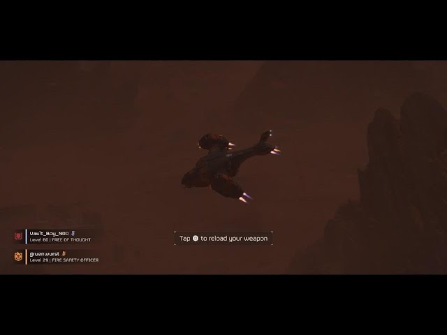 HELLDIVERS 2 storm kicked out of my ship