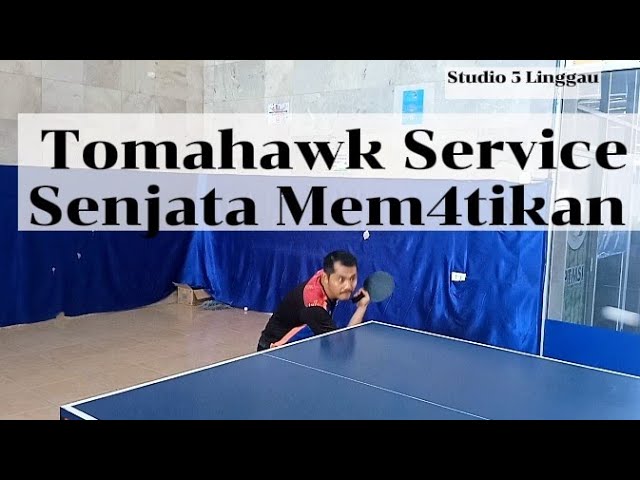 Cara Service tenis Meja TOMAHAWK MIYU KATO ! Dahsyaaat senjata Rahasia ‼️